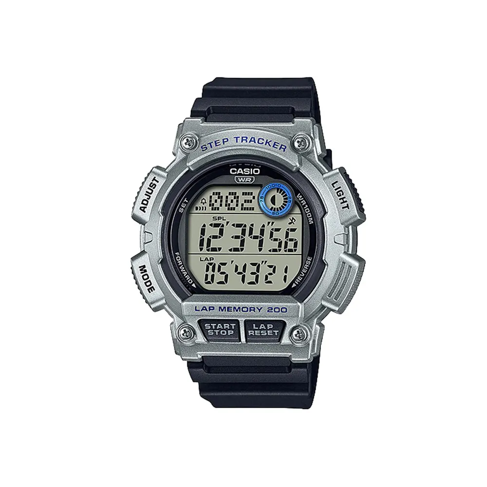 Reloj Casio WS-2100H-1A2V Digital con Sensor de Pasos