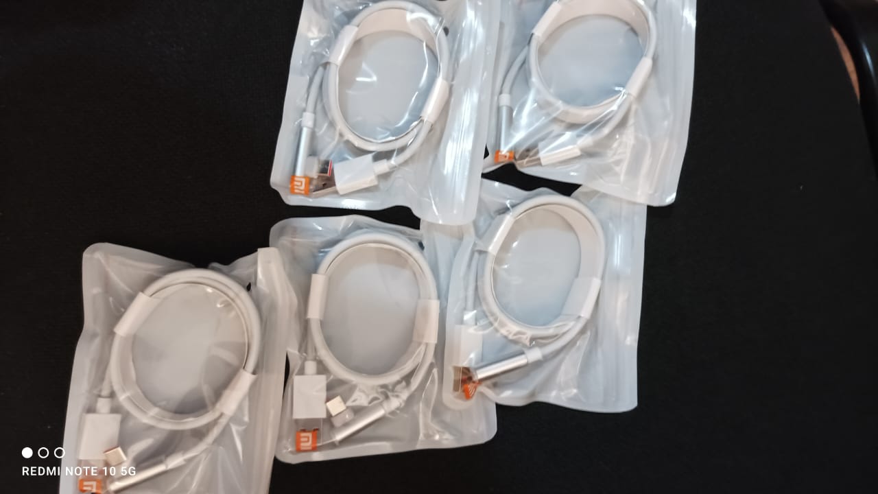 ⚡ Cable Xiaomi 6A 120W Tipo-C en L – Carga Rápida y Transferencia de Datos (1 Metro)