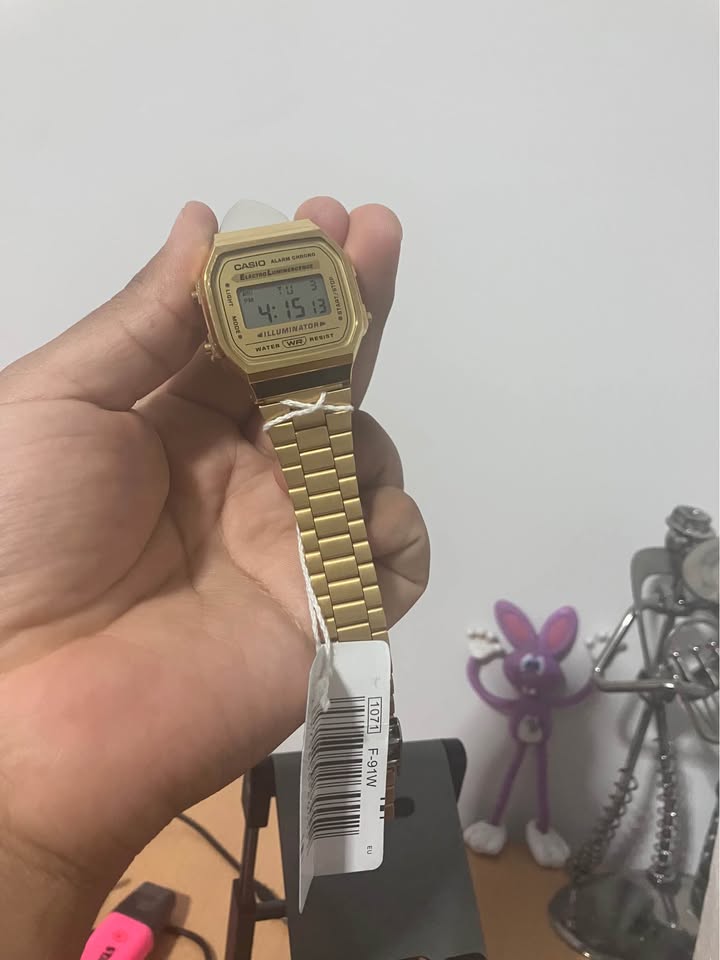 Reloj Casio Vintage A168WG-9 – Dorado, Digital, Illuminator ⌚✨